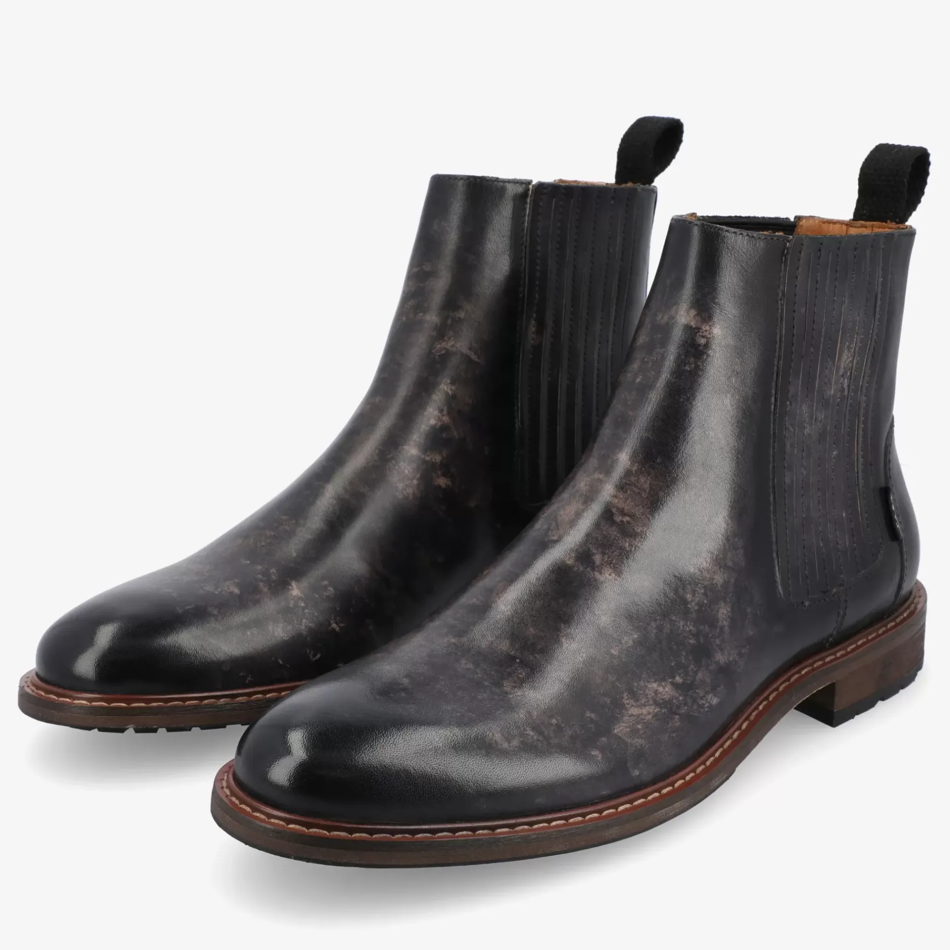 TAFT Taft 365|Chelsea Boots>Model 010 Boot In Midnight
