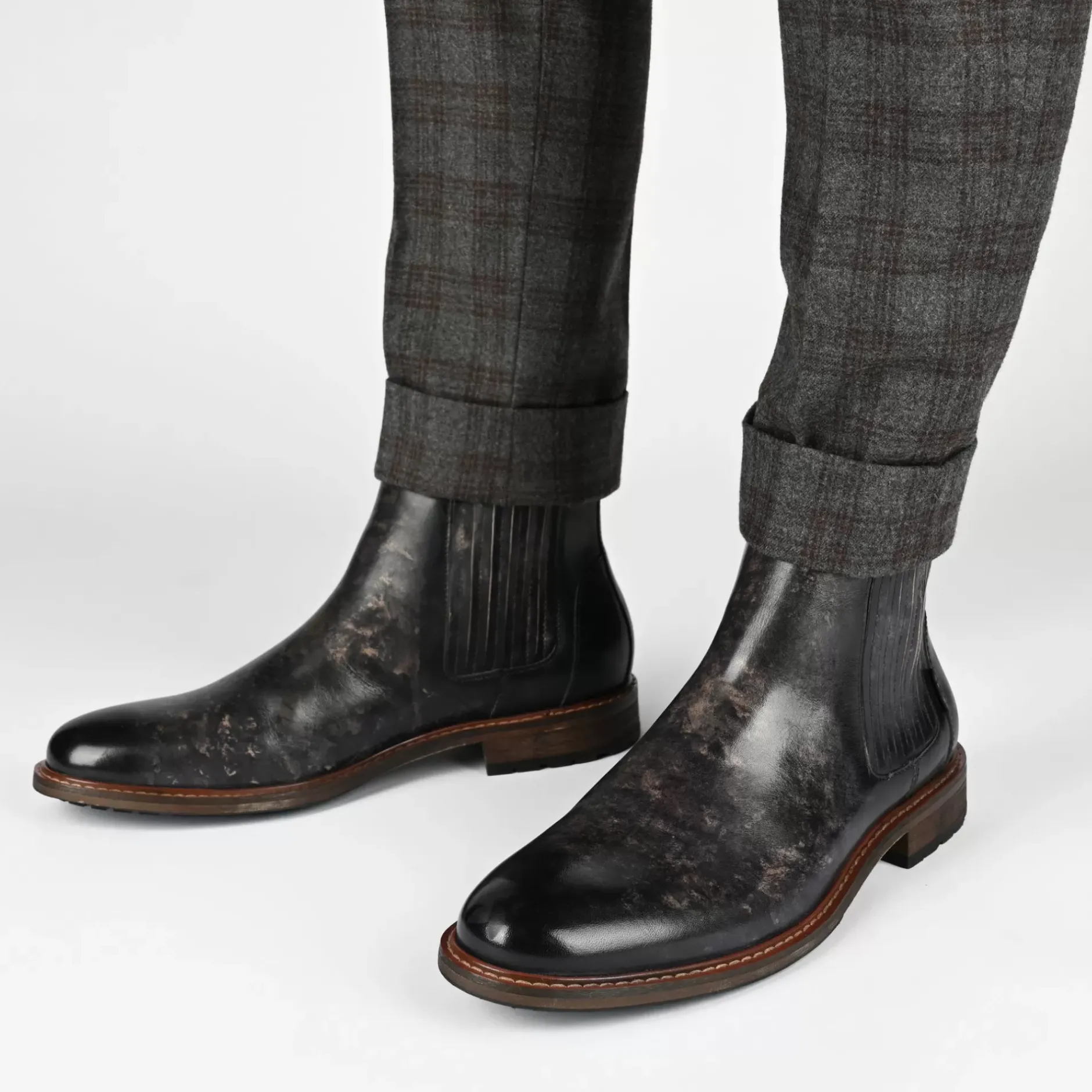 TAFT Taft 365|Chelsea Boots>Model 010 Boot In Midnight