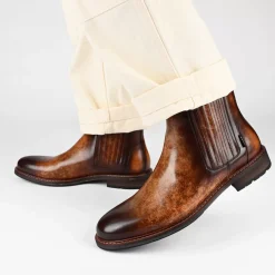 TAFT Taft 365|Chelsea Boots>Model 010 Boot In Walnut