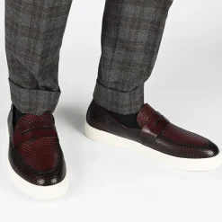 TAFT Taft 365|Taft 365 Shoes>Model 106 Loafer In Cherry