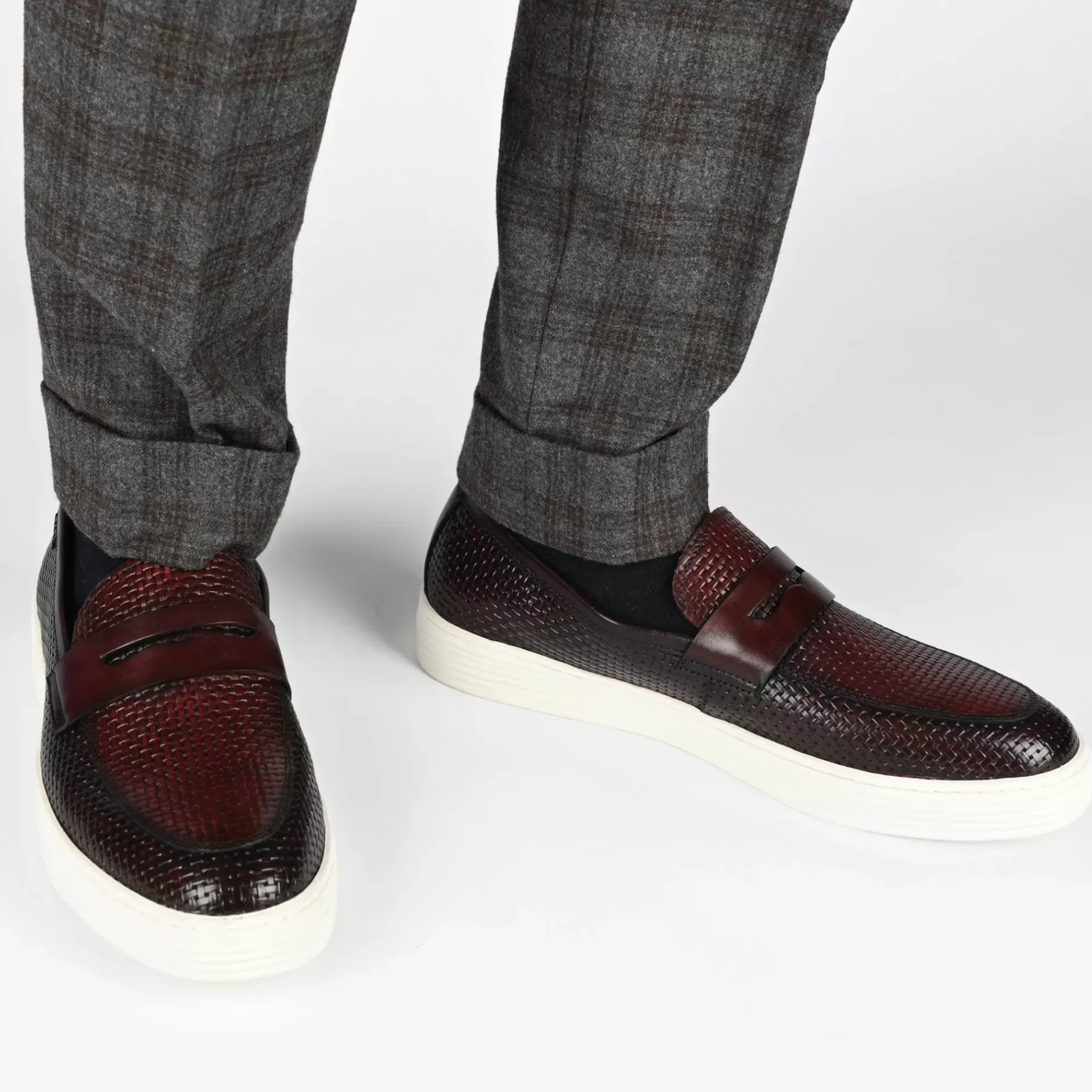 TAFT Taft 365|Taft 365 Shoes>Model 106 Loafer In Cherry