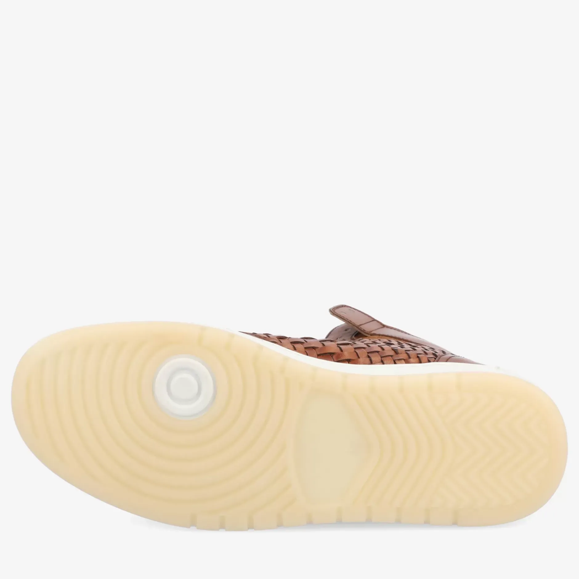 TAFT The Rapido Sneaker|Sneakers>Rapido Brown Leather Sneakers - Brown Woven |