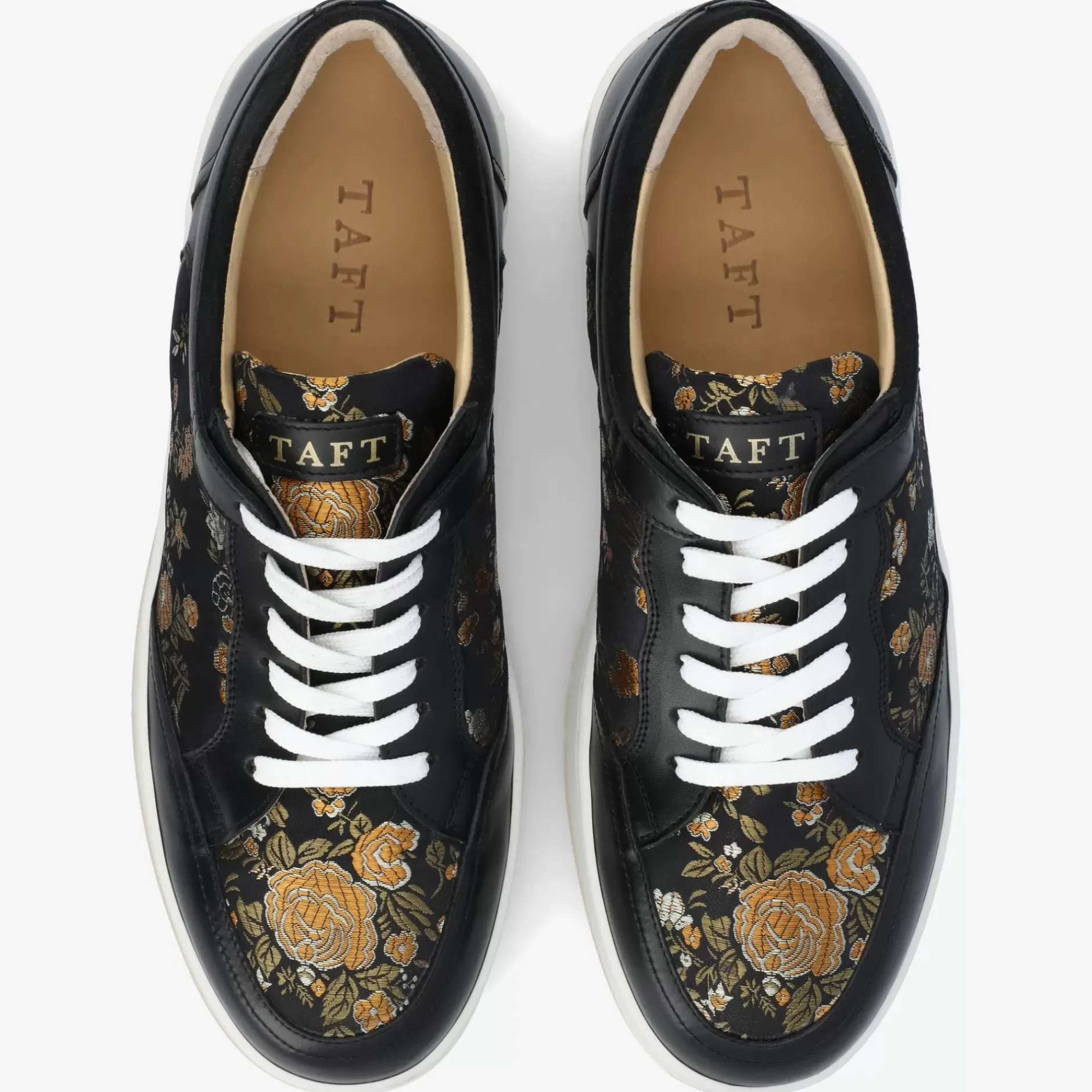 TAFT The Rapido Sneaker|Sneakers>Rapido Low In Eden Noir - Black Leather Sneakers |