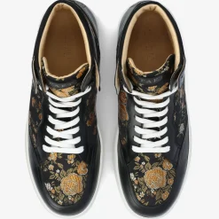 TAFT The Rapido Sneaker|Sneakers>Rapido Mens Black Hightop Sneakers - Eden Noir |