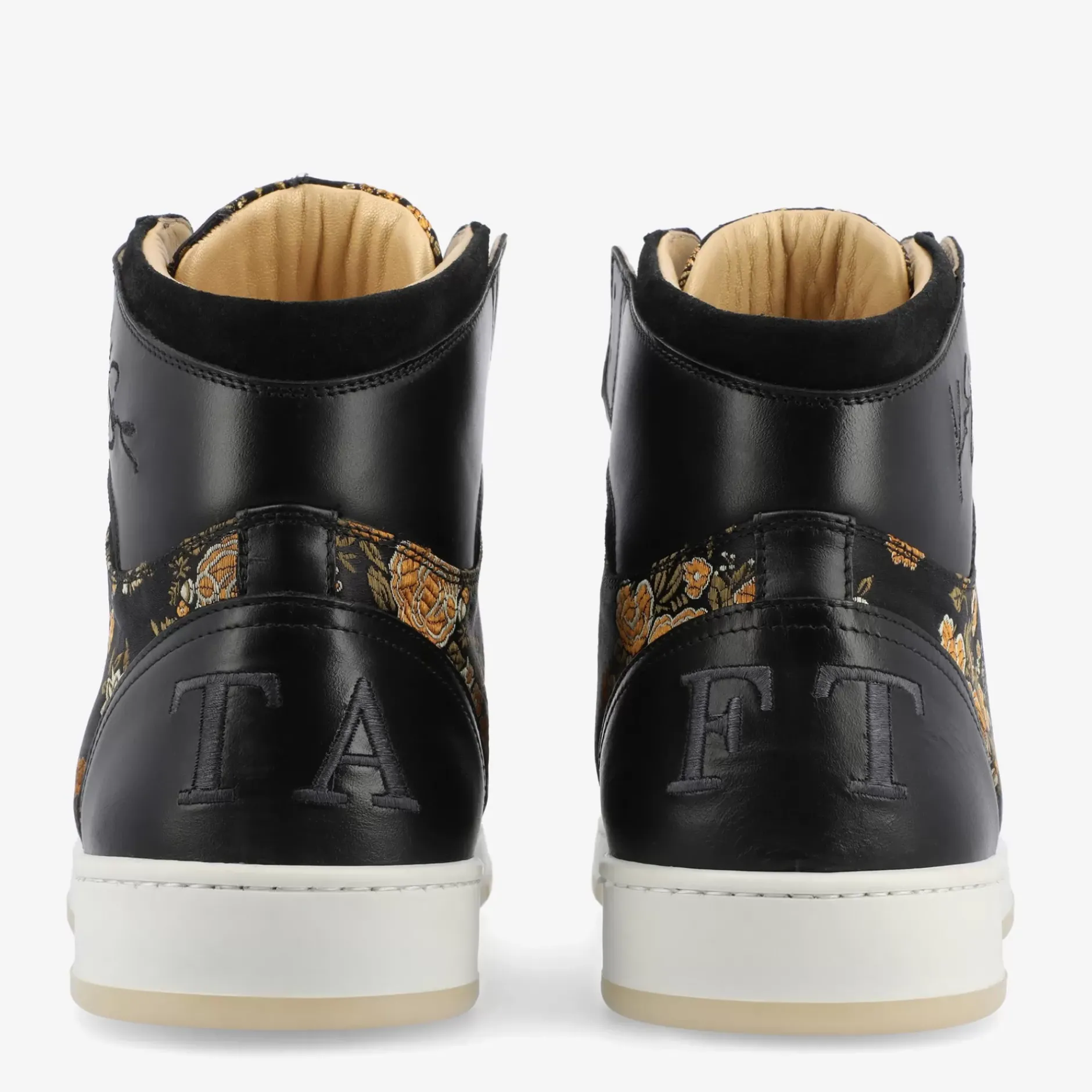 TAFT The Rapido Sneaker|Sneakers>Rapido Mens Black Hightop Sneakers - Eden Noir |