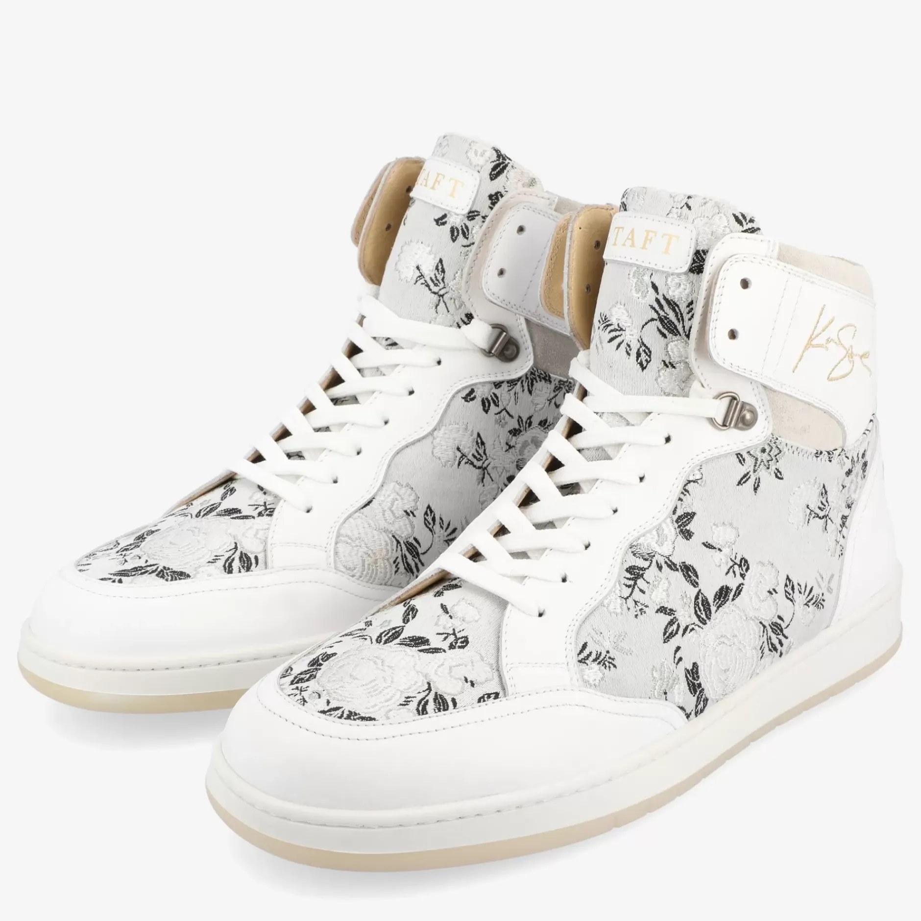 TAFT The Rapido Sneaker|Sneakers>Rapido Mens White High Tops - Eden Blanc |