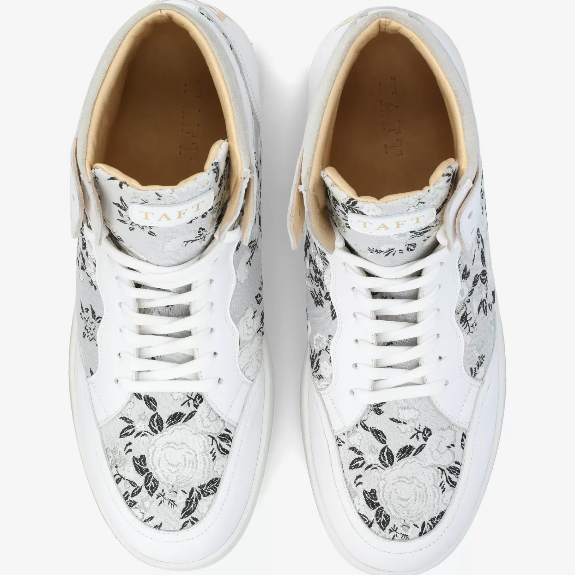 TAFT The Rapido Sneaker|Sneakers>Rapido Mens White High Tops - Eden Blanc |