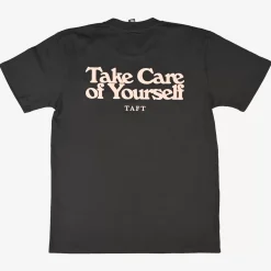 TAFT Mental Health Merch>Take Care T-Shirt In Coal