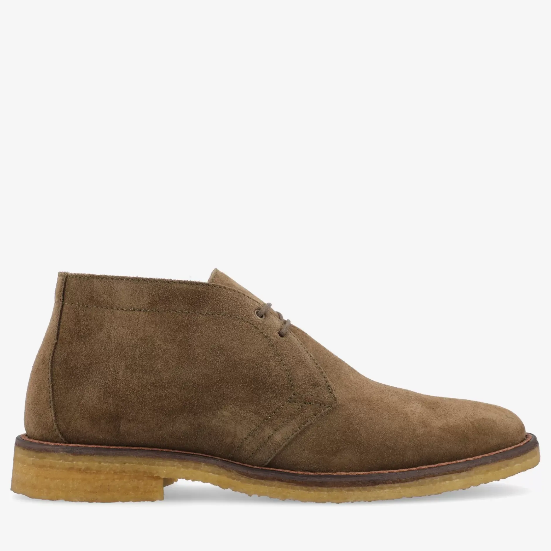 TAFT Boots>The Chukka Boot In Olive - Mens Chukka Boots |