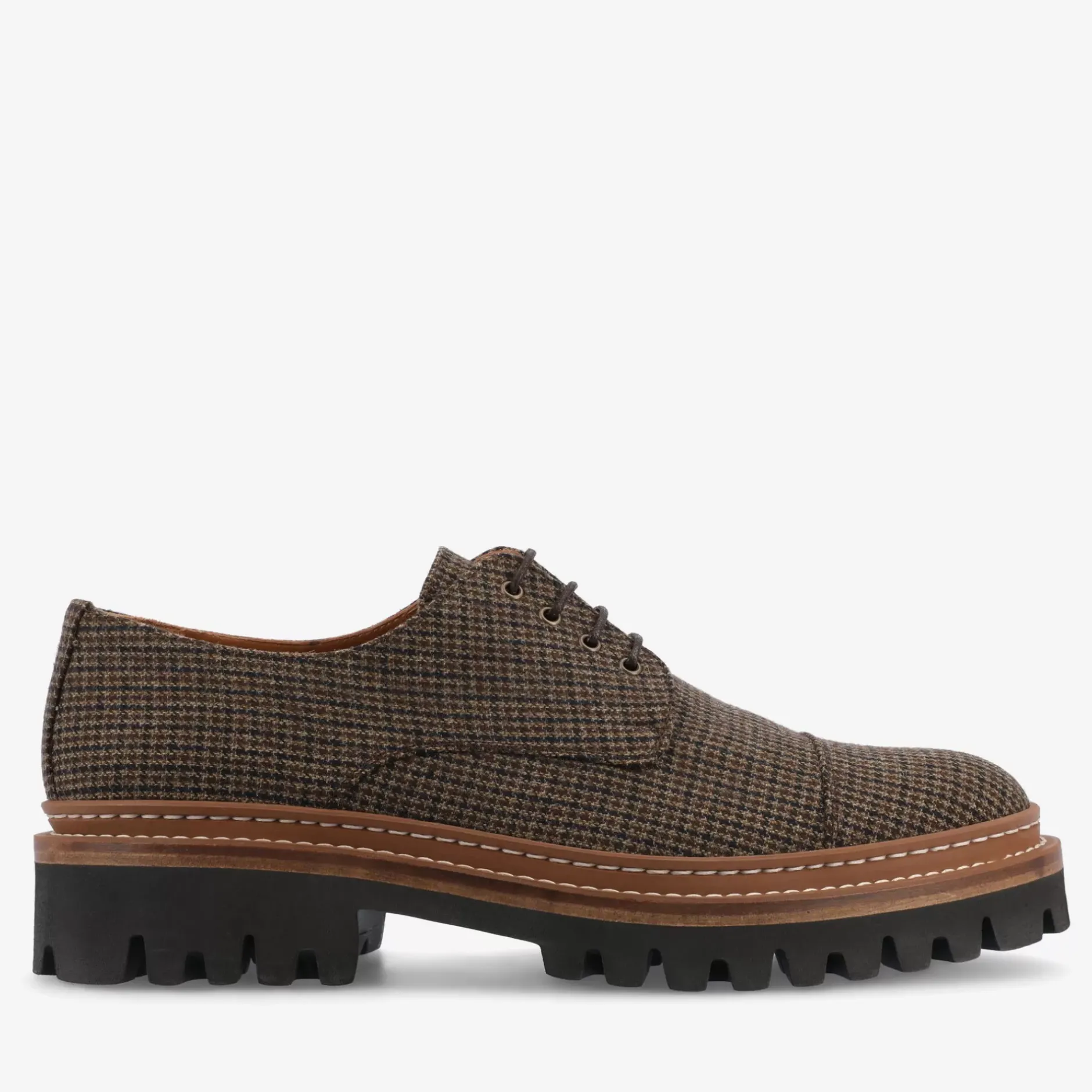 TAFT Shoes>The Country Captoe In Espresso - Mens Captoe Shoe |
