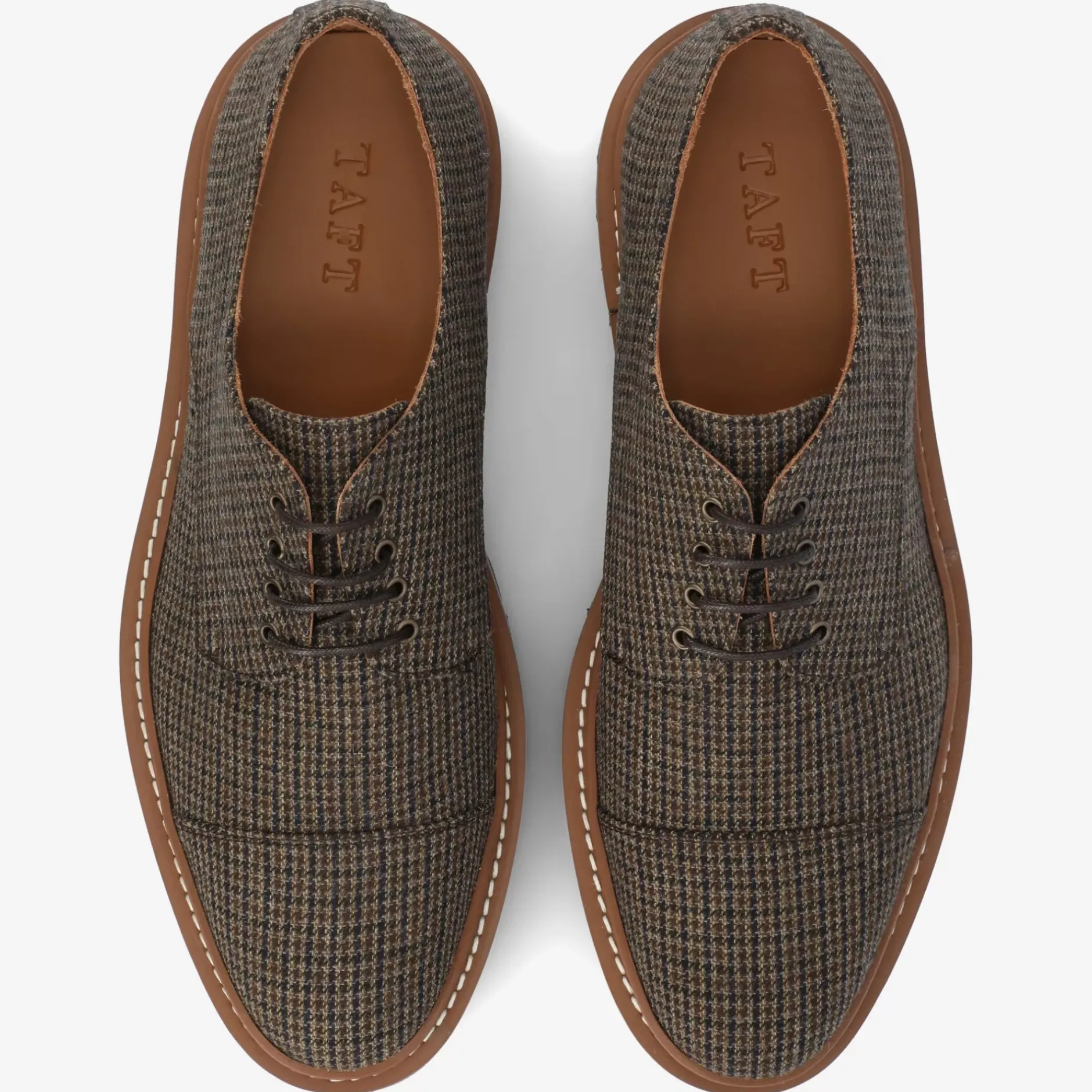 TAFT Shoes>The Country Captoe In Espresso - Mens Captoe Shoe |