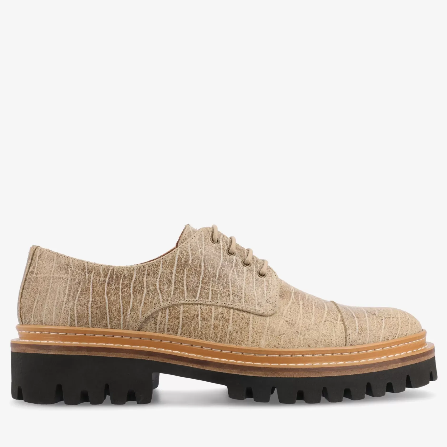 TAFT Shoes>The Country Captoe In Teak - Classic Mens Shoe |