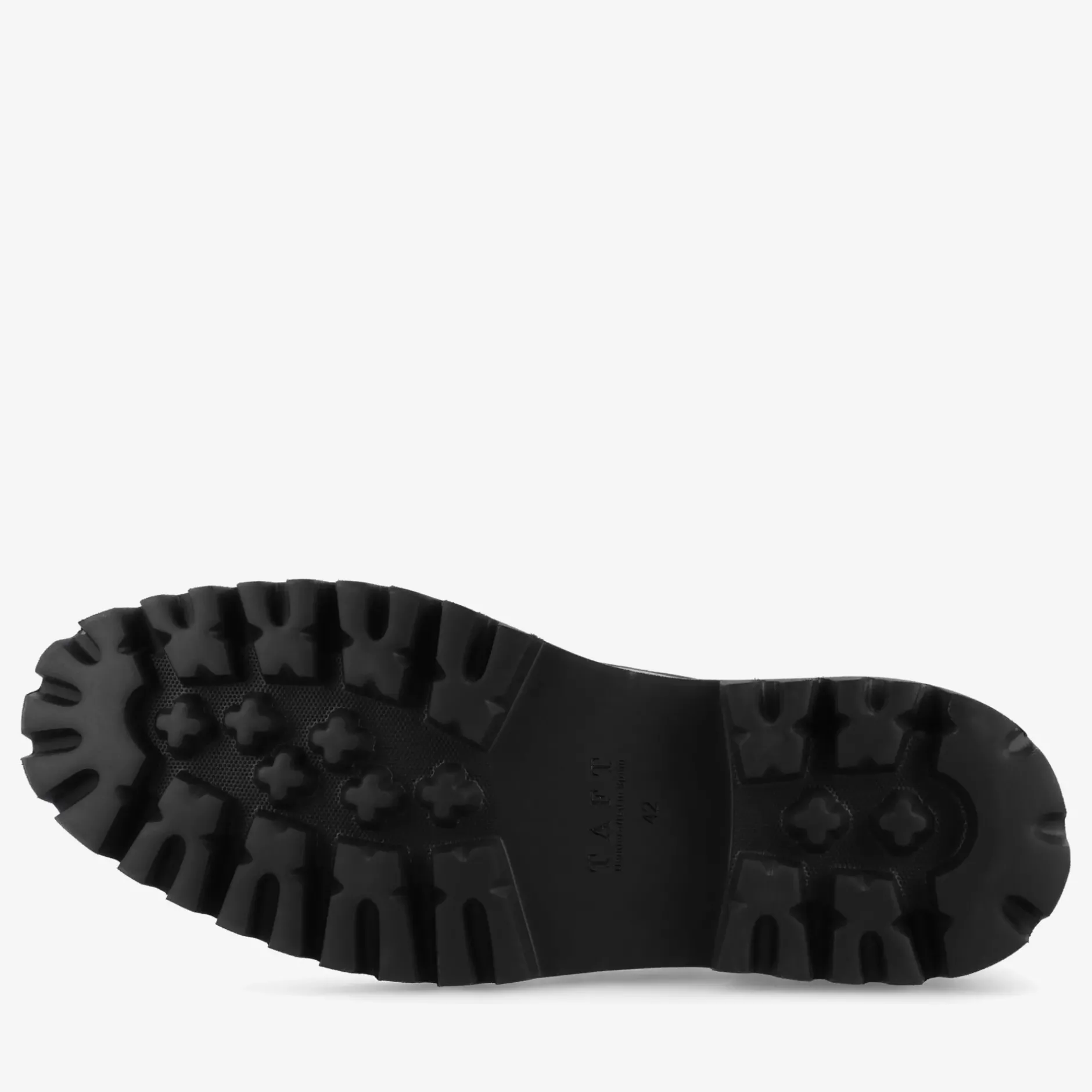 TAFT Shoes>The Country Derby In Black - Deerskin Shoe |