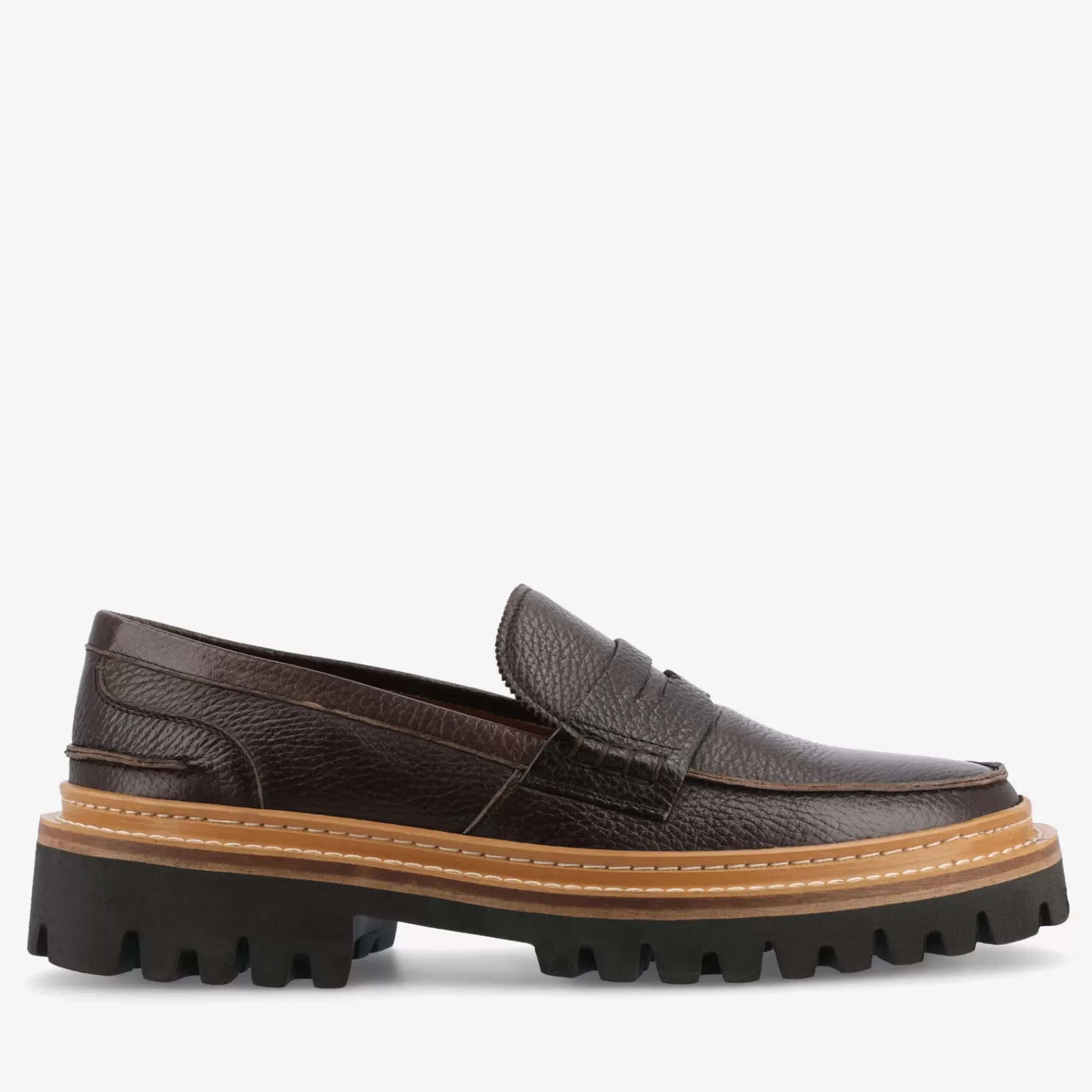 TAFT Loafers|Shoes>The Country Loafer In Coffee - Dark Brown Loafer |