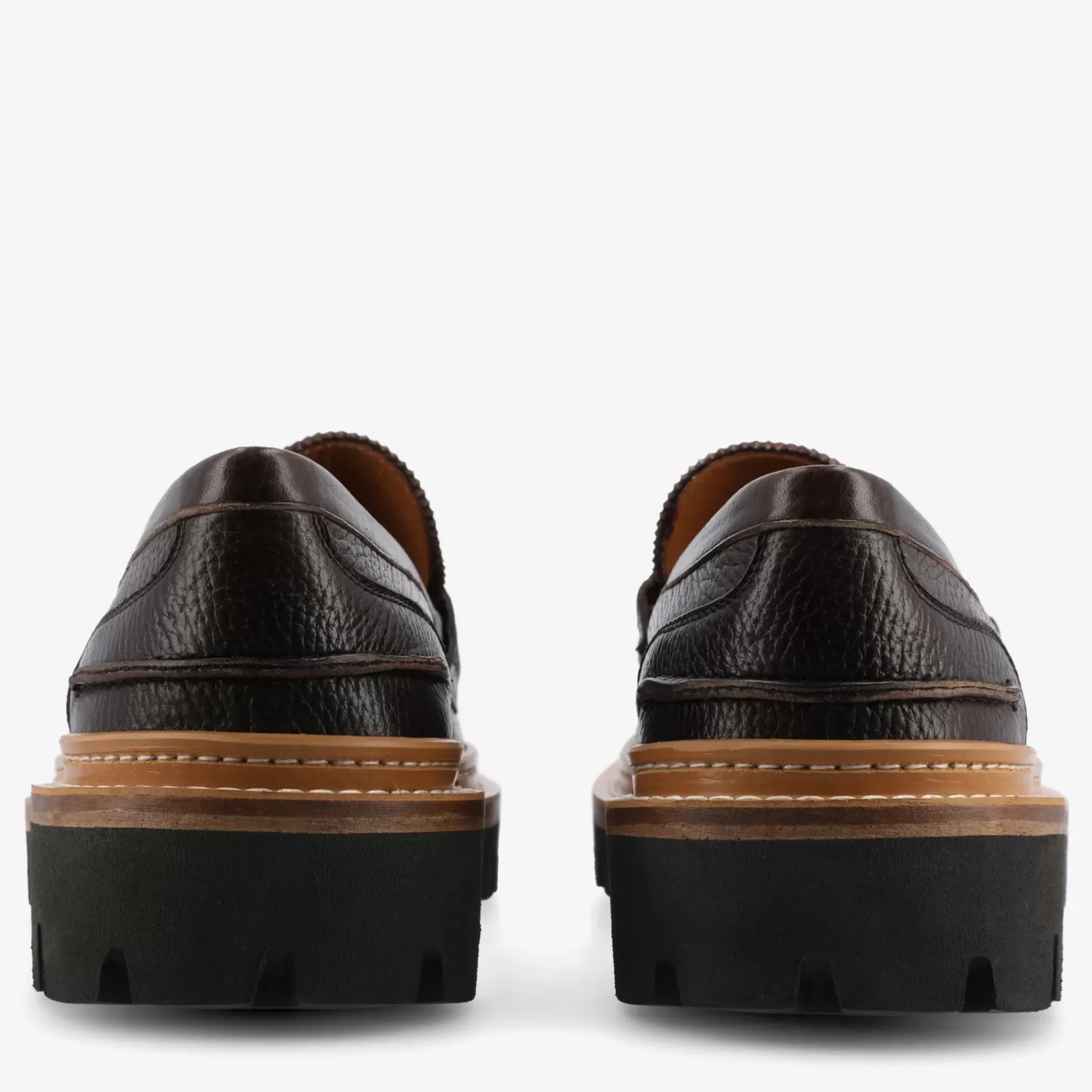 TAFT Loafers|Shoes>The Country Loafer In Coffee - Dark Brown Loafer |