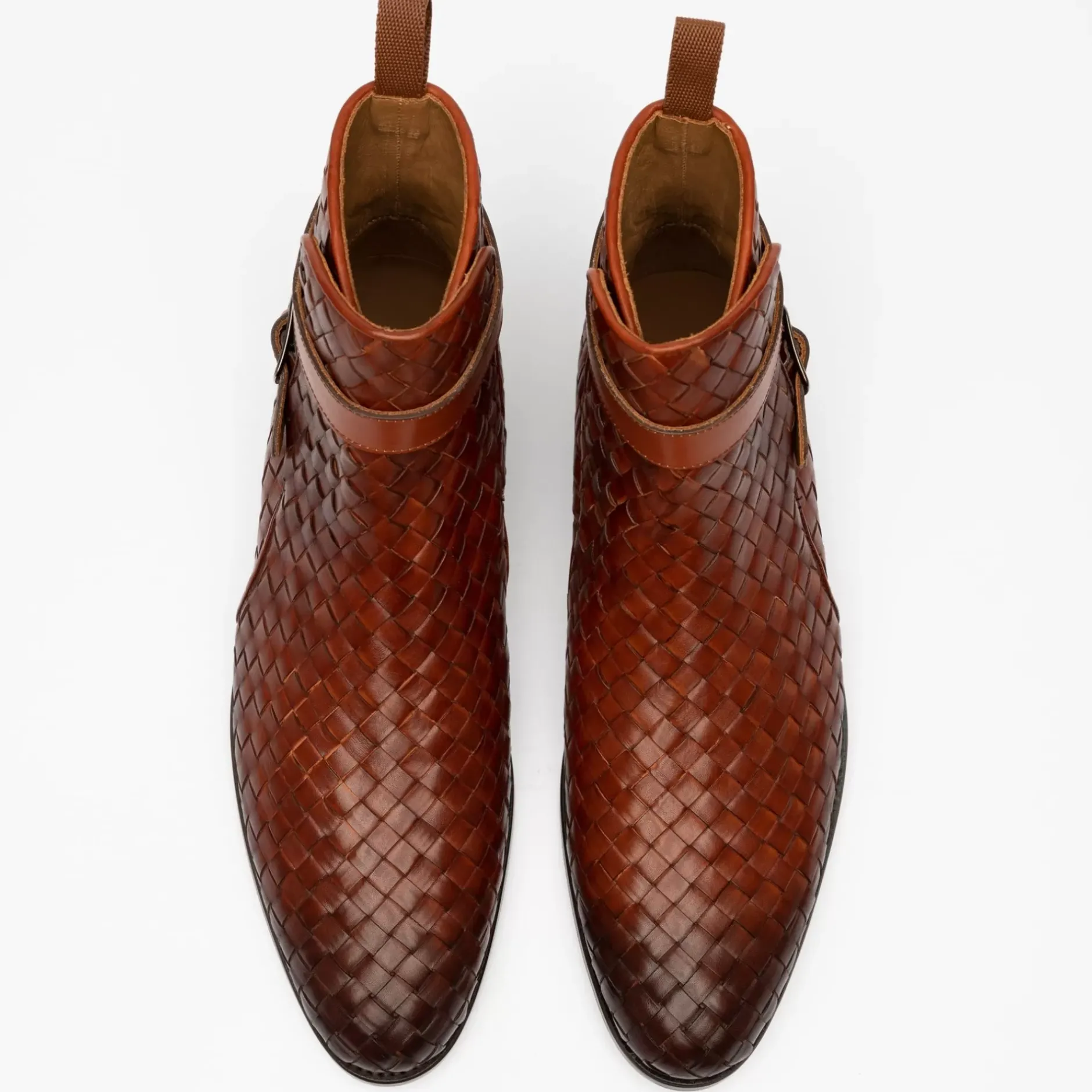 TAFT Chelsea Boots|Boots>The Dylan Boot - Woven Leather Boot |