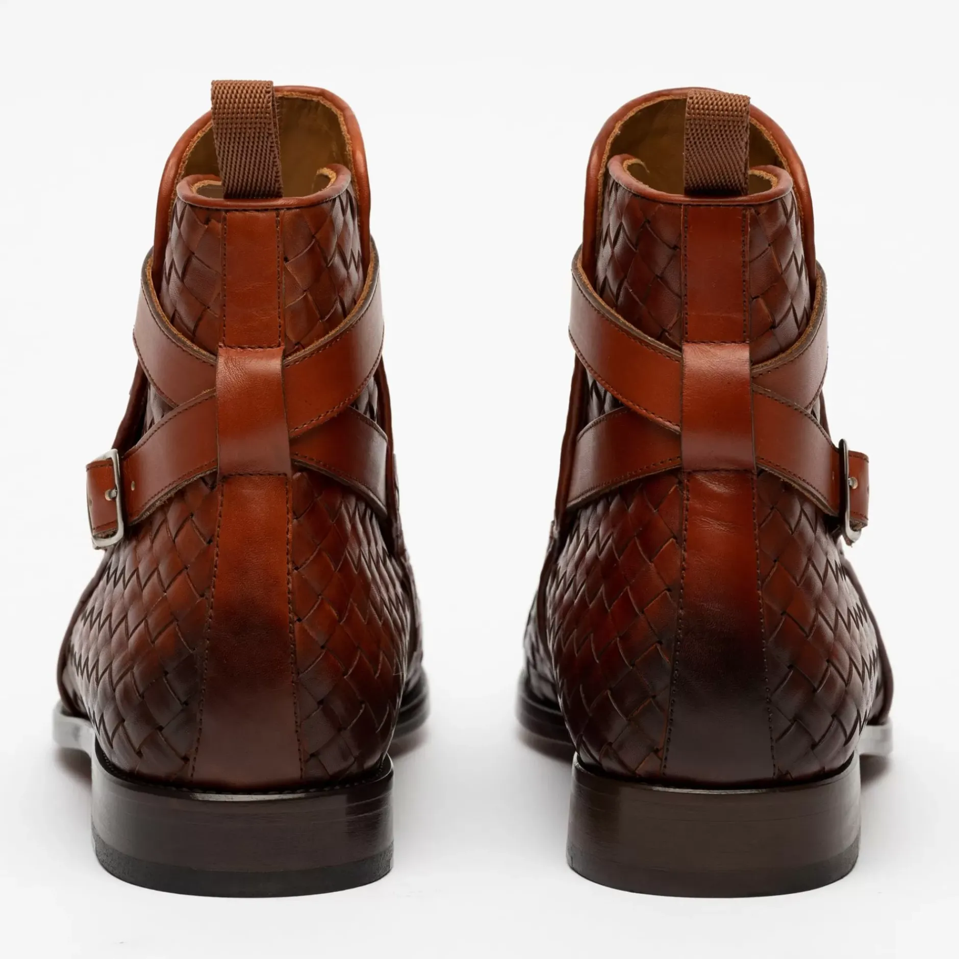 TAFT Chelsea Boots|Boots>The Dylan Boot - Woven Leather Boot |