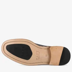 TAFT Loafers|Shoes>The Fitz Black Loafers - Black Dragonfly |