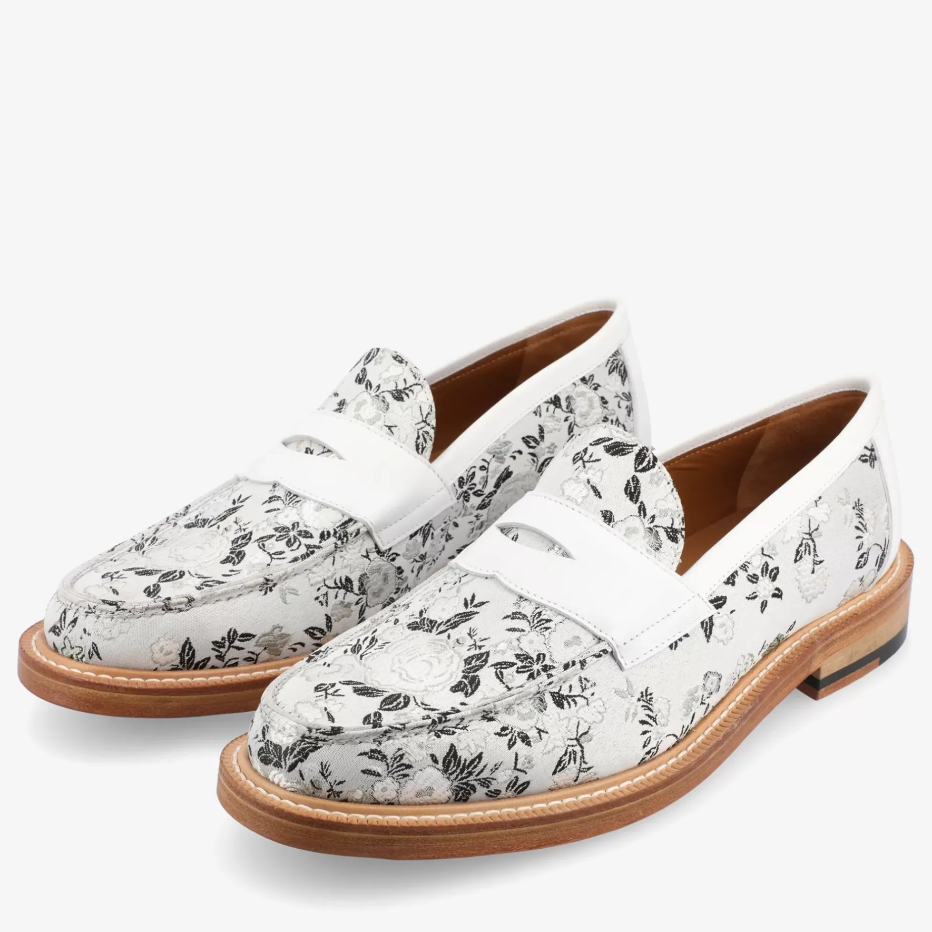 TAFT Shoes|Loafers>The Fitz Loafer In Eden Blanc - White Loafers For Men |