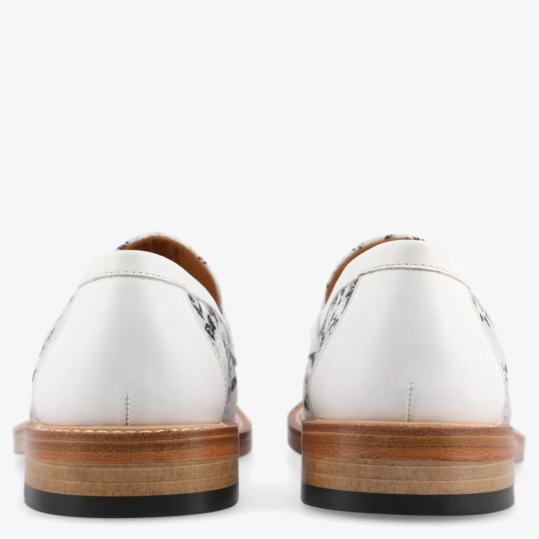 TAFT Shoes|Loafers>The Fitz Loafer In Eden Blanc - White Loafers For Men |