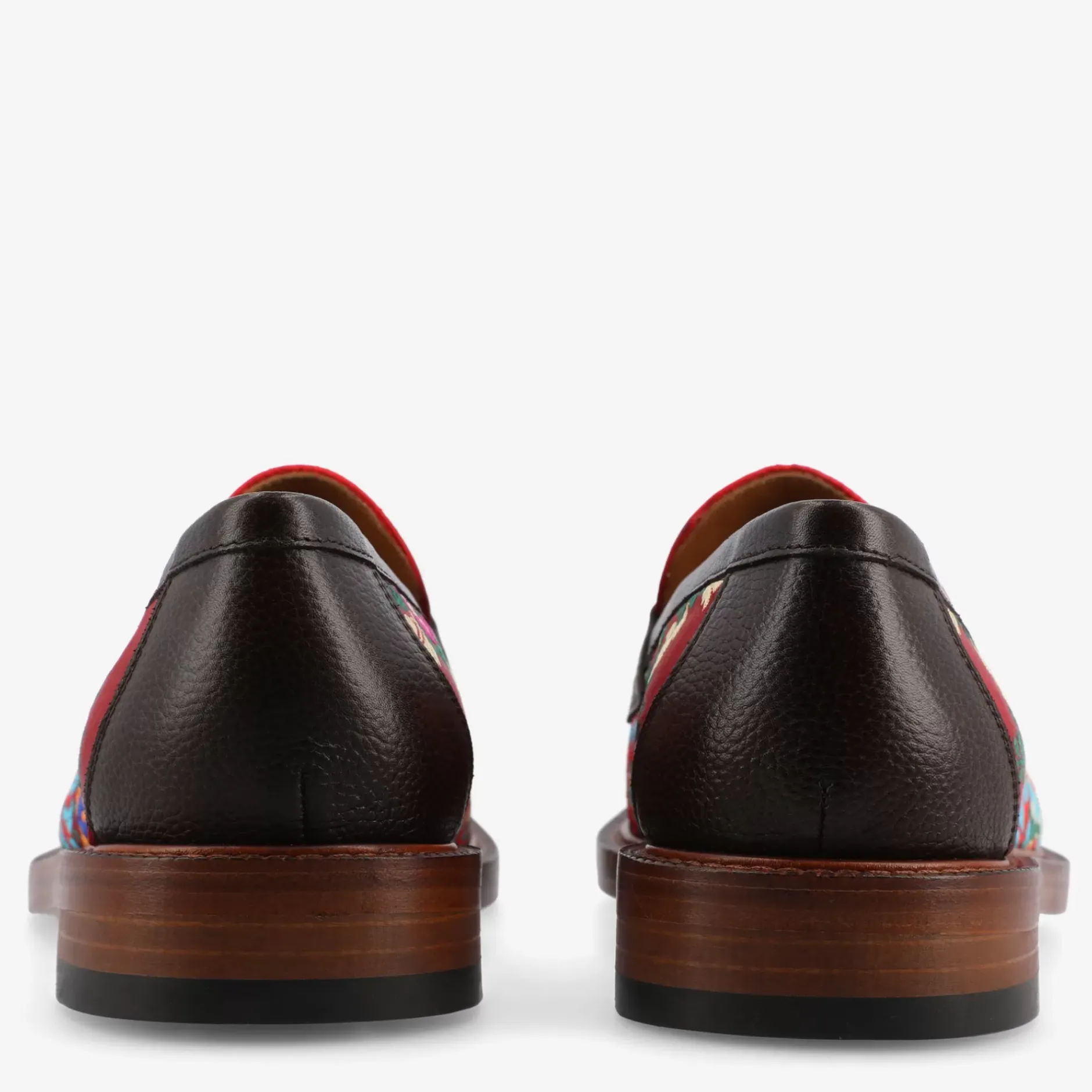 TAFT Loafers|Shoes>The Fitz Loafer In Fiore - Red Men'S Loafers |