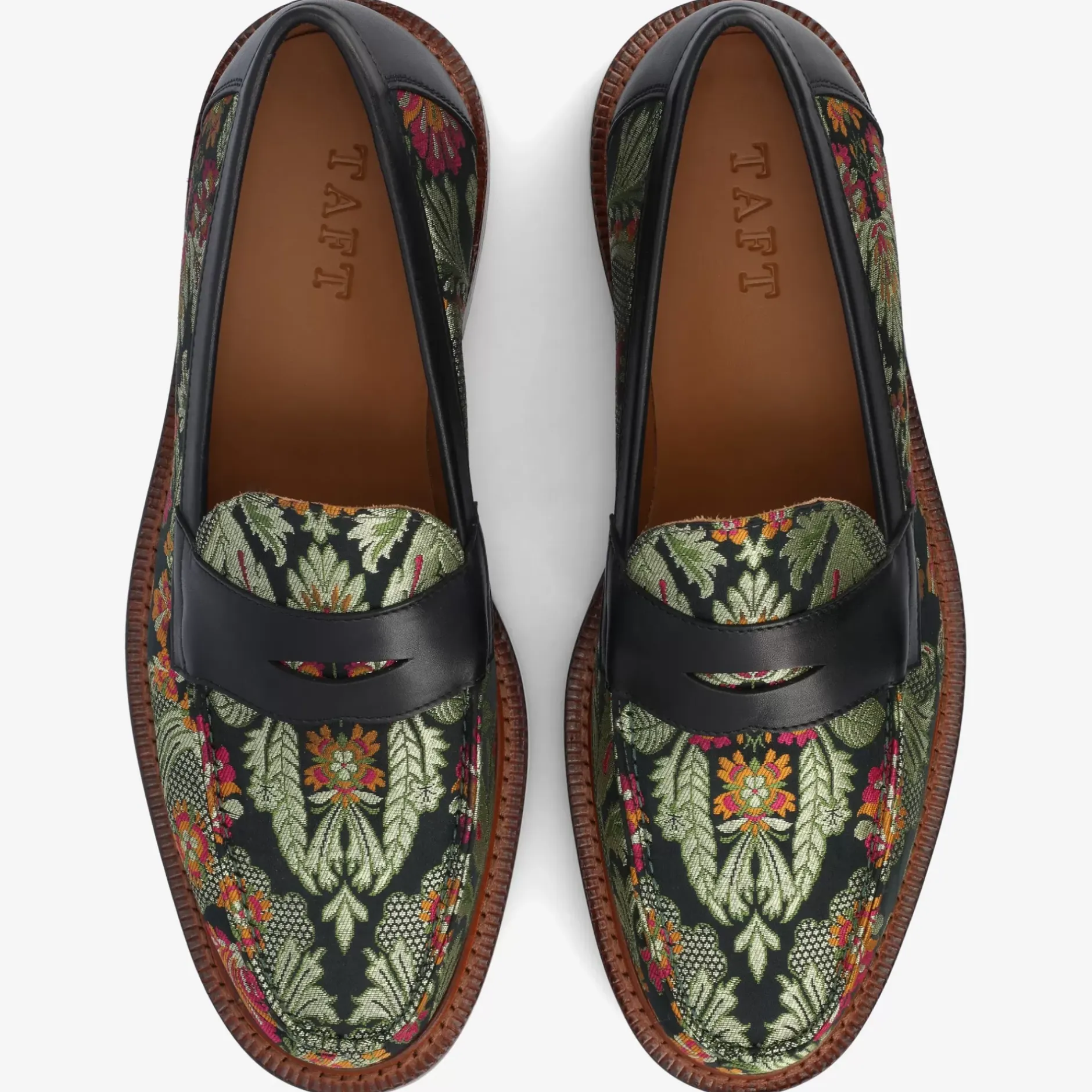 TAFT Loafers|Shoes>The Fitz Loafer In Victoria - Floral Men'S Loafers |