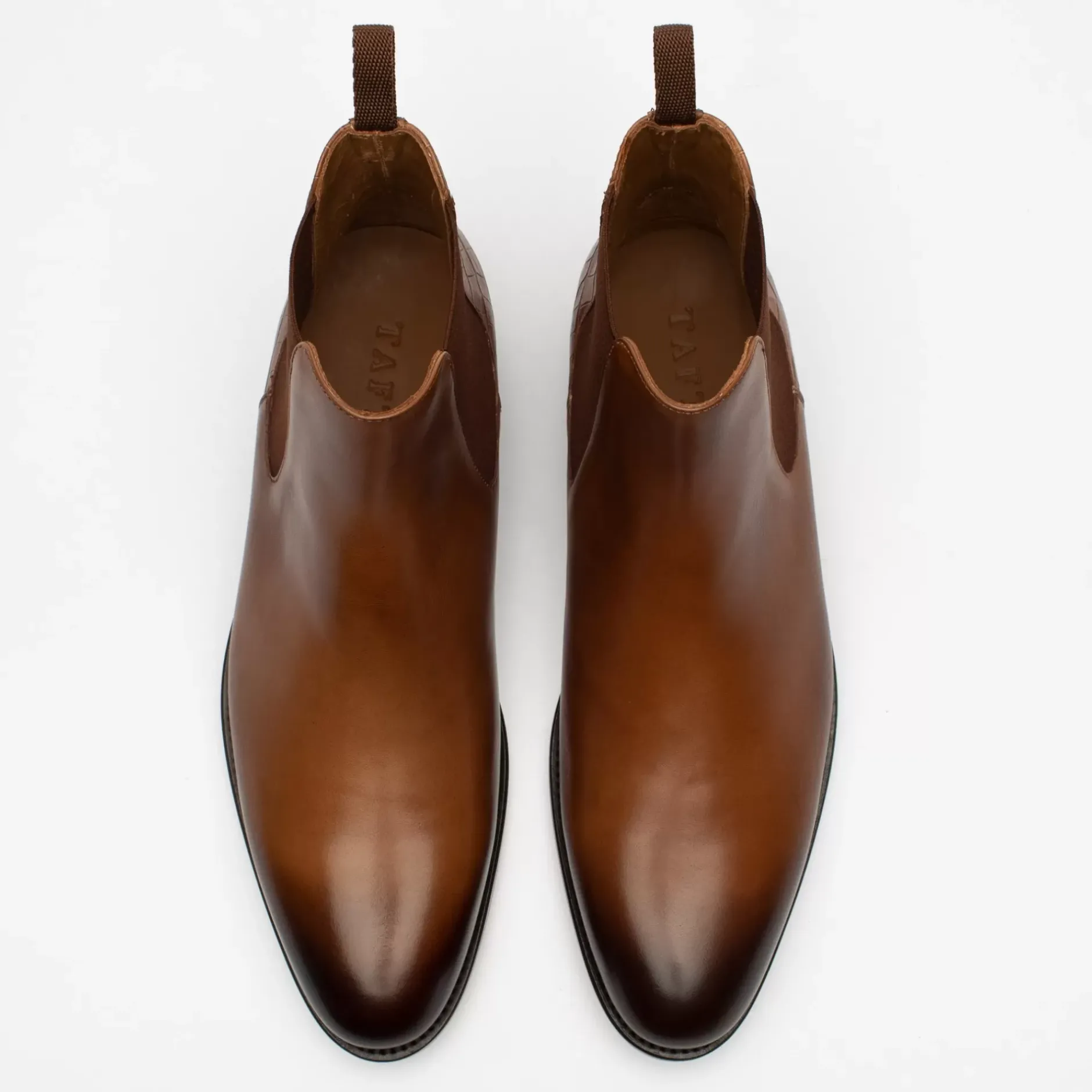 TAFT Chelsea Boots|Boots>The Hiro Boot In Honey - Men'S Leather Chelsea Boots |