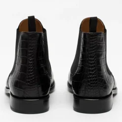 TAFT Chelsea Boots|Boots>The Hiro Boot - Men'S Black Leather Chelsea Boots |