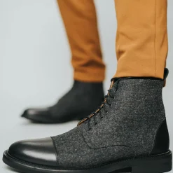 TAFT Boots>The Jack Boot - Black Leather |