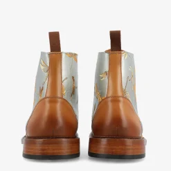 TAFT Boots>The Jack Boot In Blue Dragonfly Print |