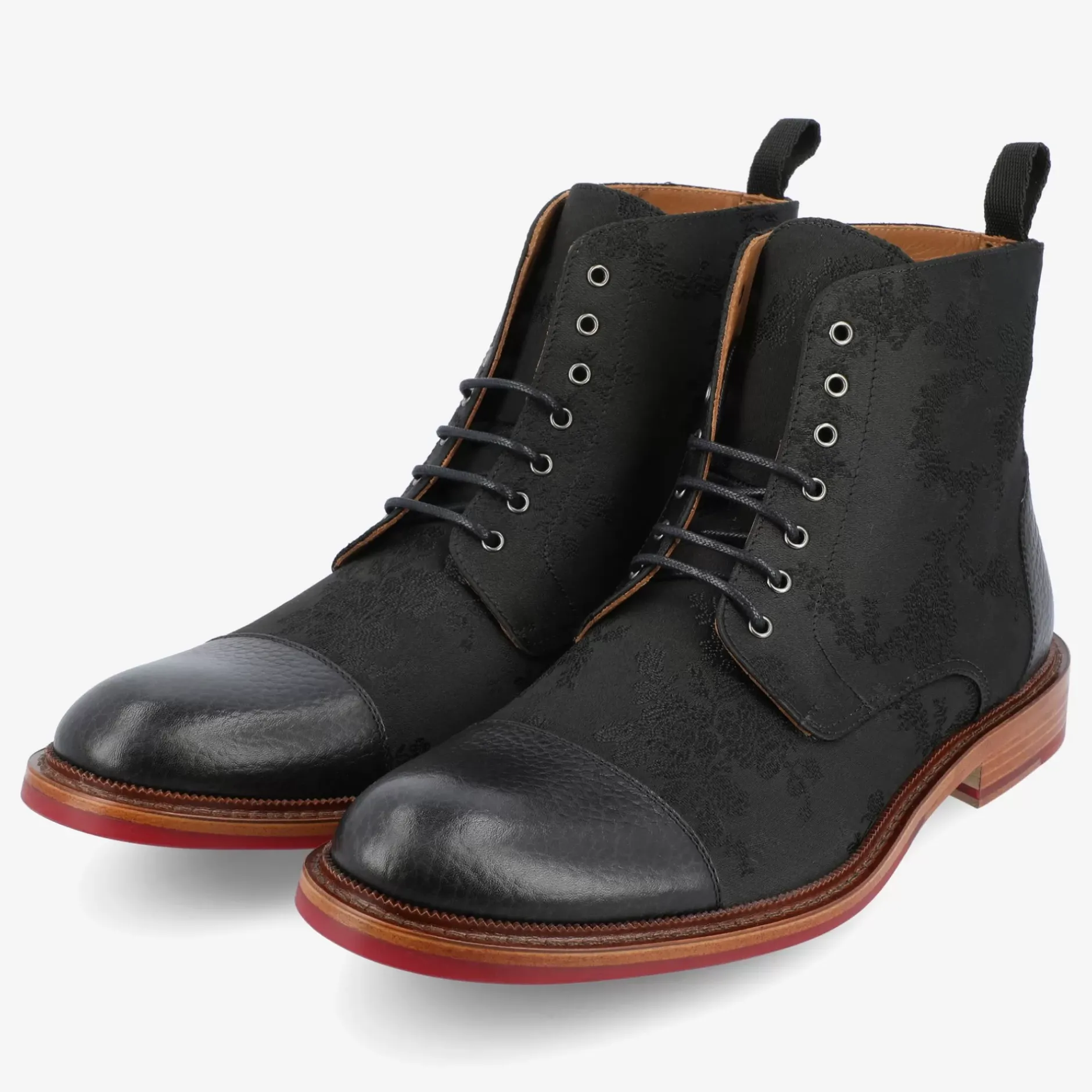 TAFT Boots>The Jack Boot In Gotham - Red Soled Boots |