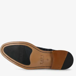 TAFT Shoes>The Jack Shoe In Black Velour |