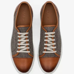 TAFT Sneakers>The Jack Sneaker - Honey/Houndstooth Sneakers |