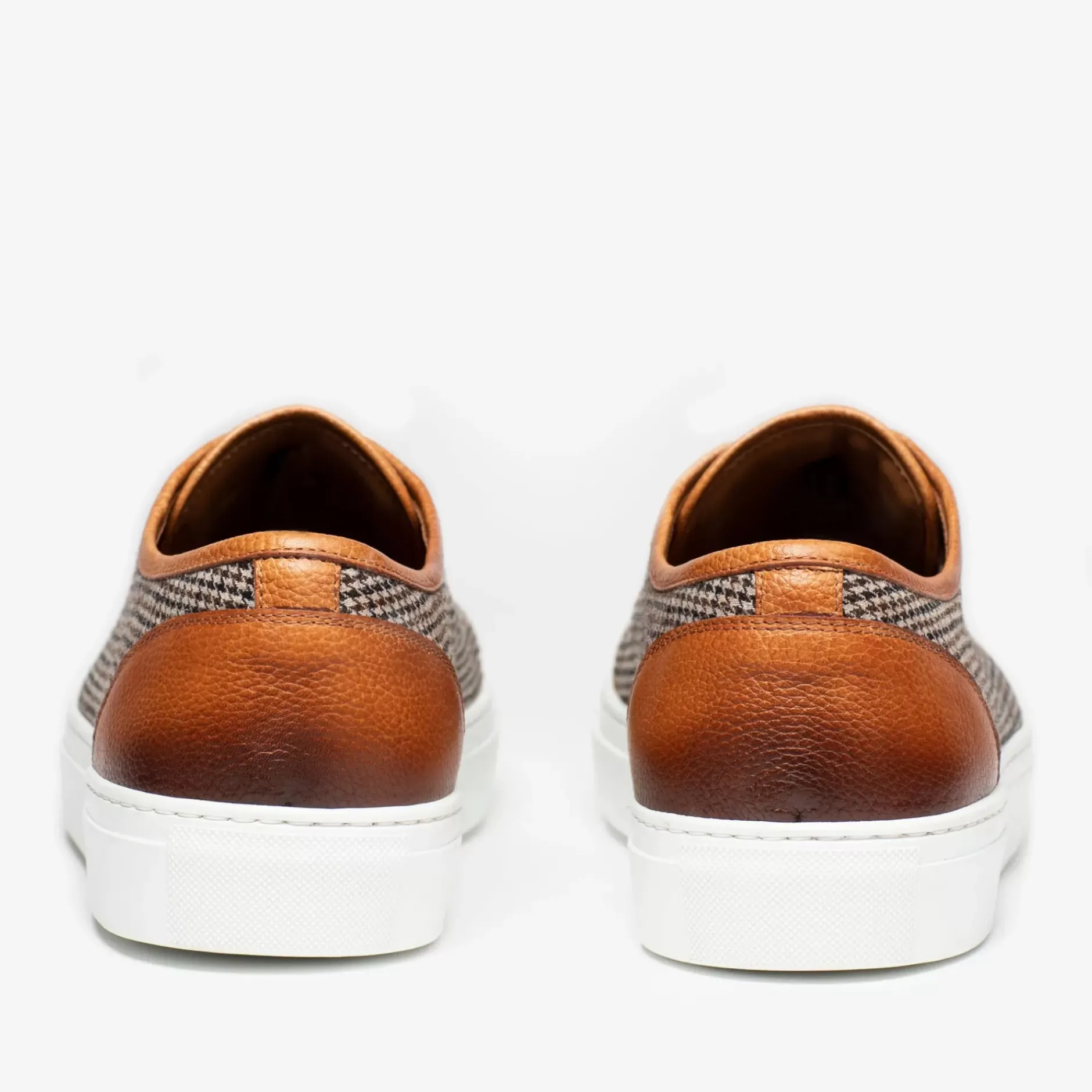 TAFT Sneakers>The Jack Sneaker - Honey/Houndstooth Sneakers |