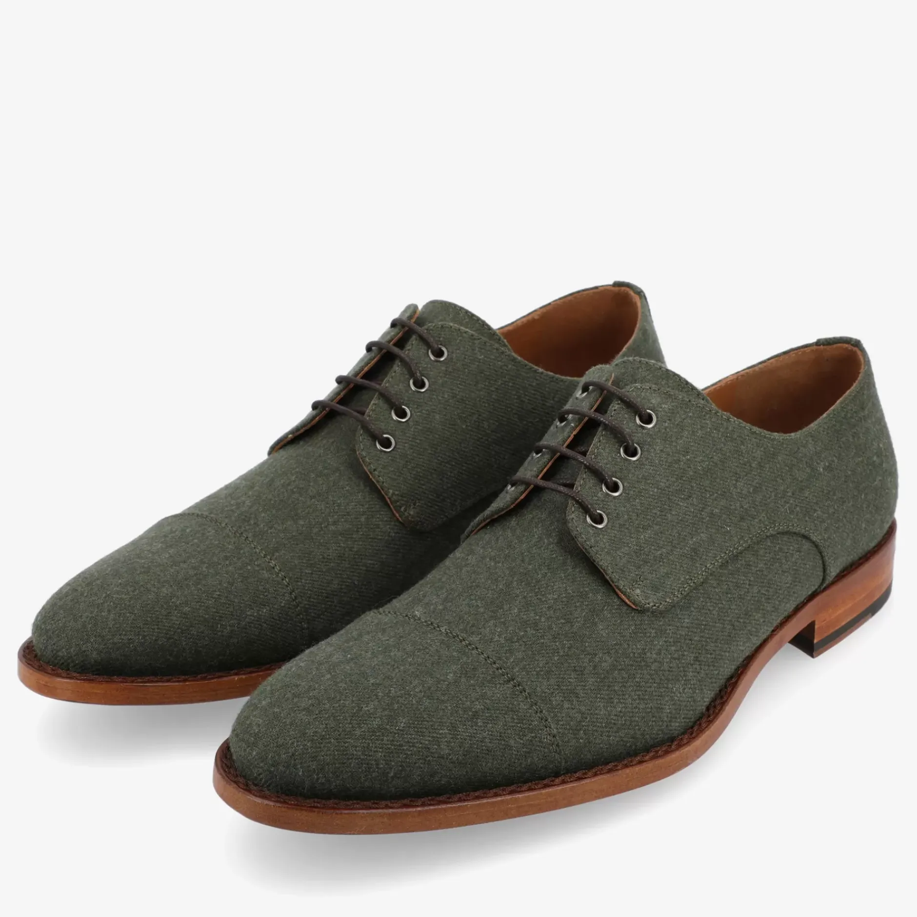 TAFT Shoes>The Kennedy Shoe In Green - Casual Dress Shoes |