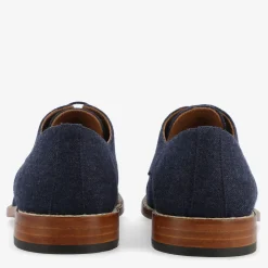 TAFT Shoes>The Kennedy Shoe - Navy Blue Shoes |