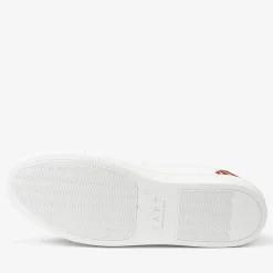 TAFT Sneakers>The Klay Sneaker - Red/White Leather Sneakers |