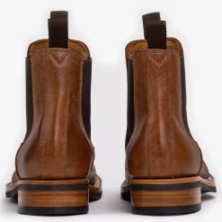 TAFT Taft Stitchdown|Chelsea Boots>The Legion Boot In Nutmeg - Kudu Leather |