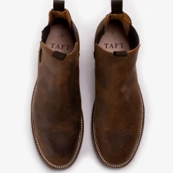 TAFT Chelsea Boots|Boots>The Legion Stitchdown Boot In Rust |