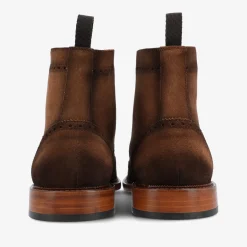 TAFT Boots>The Mack Boot In Brown - Suede Boots |