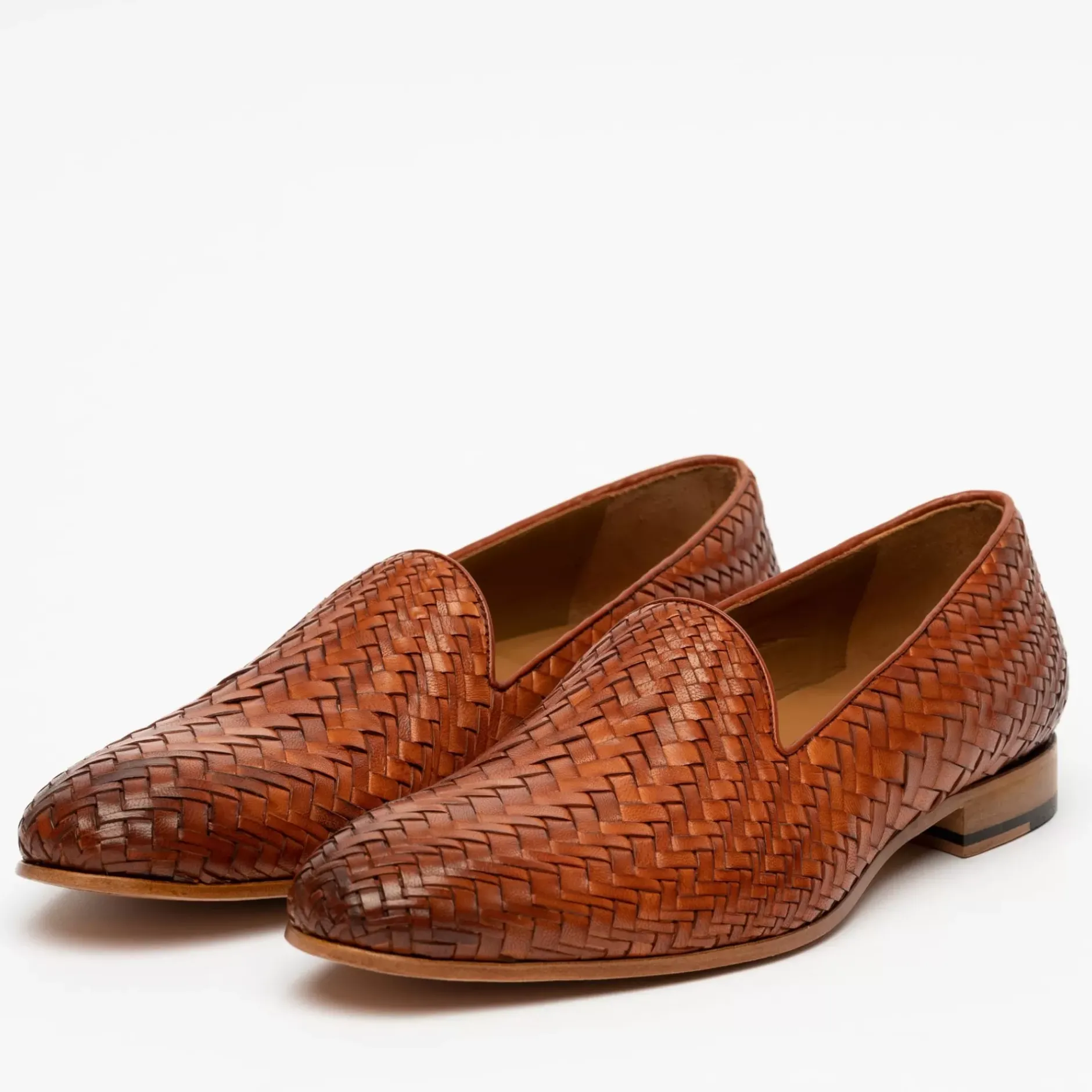 TAFT Loafers>The Monaco Dress Loafer In Woven |