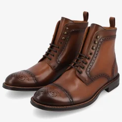 TAFT Boots>The Noah Boot In Brown