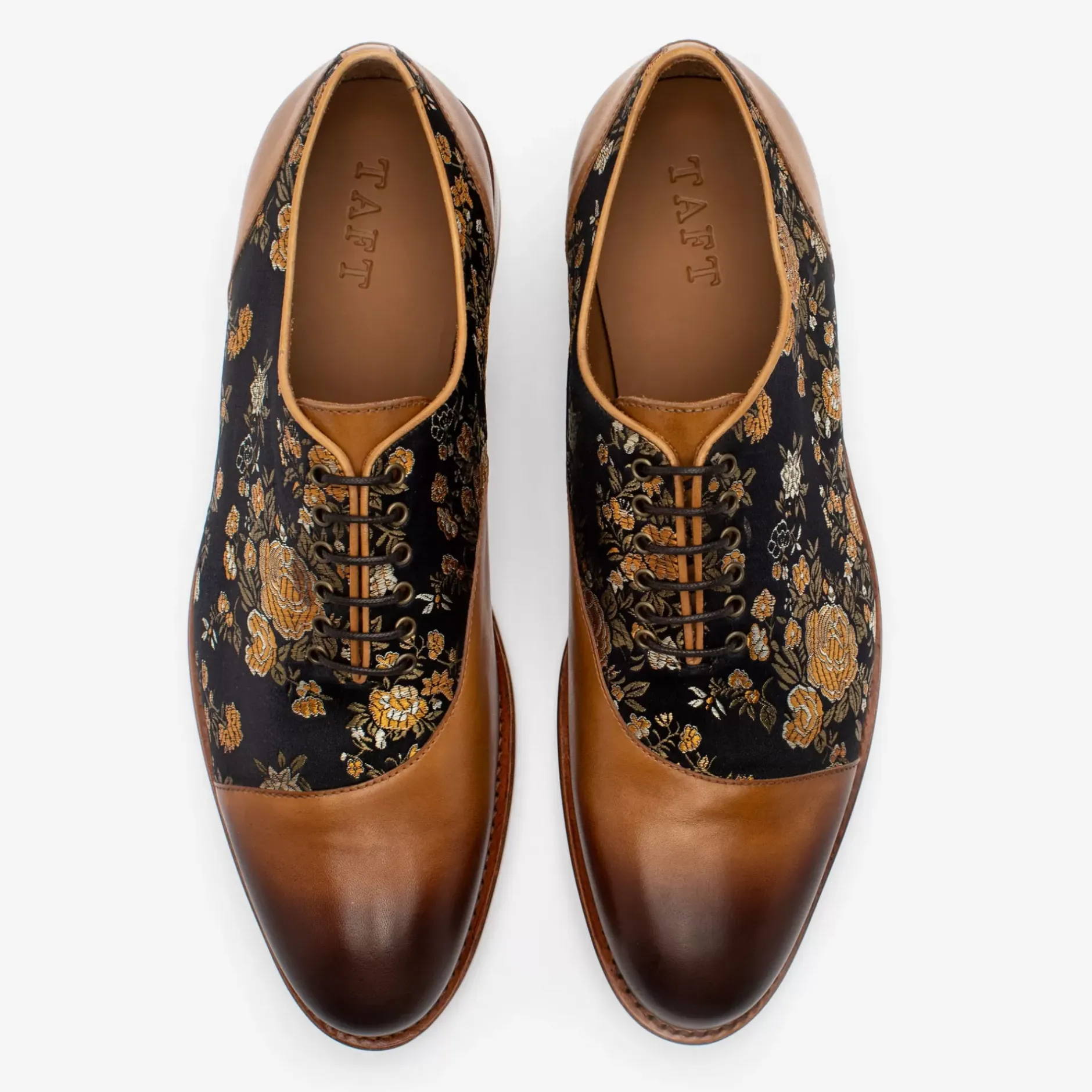 TAFT Shoes>The Paris Shoe In Eden - Men'S Floral Dress Shoes |