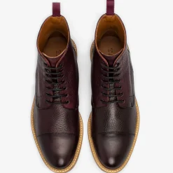 TAFT Boots>The Rome Boot - Men'S Oxblood Boots |