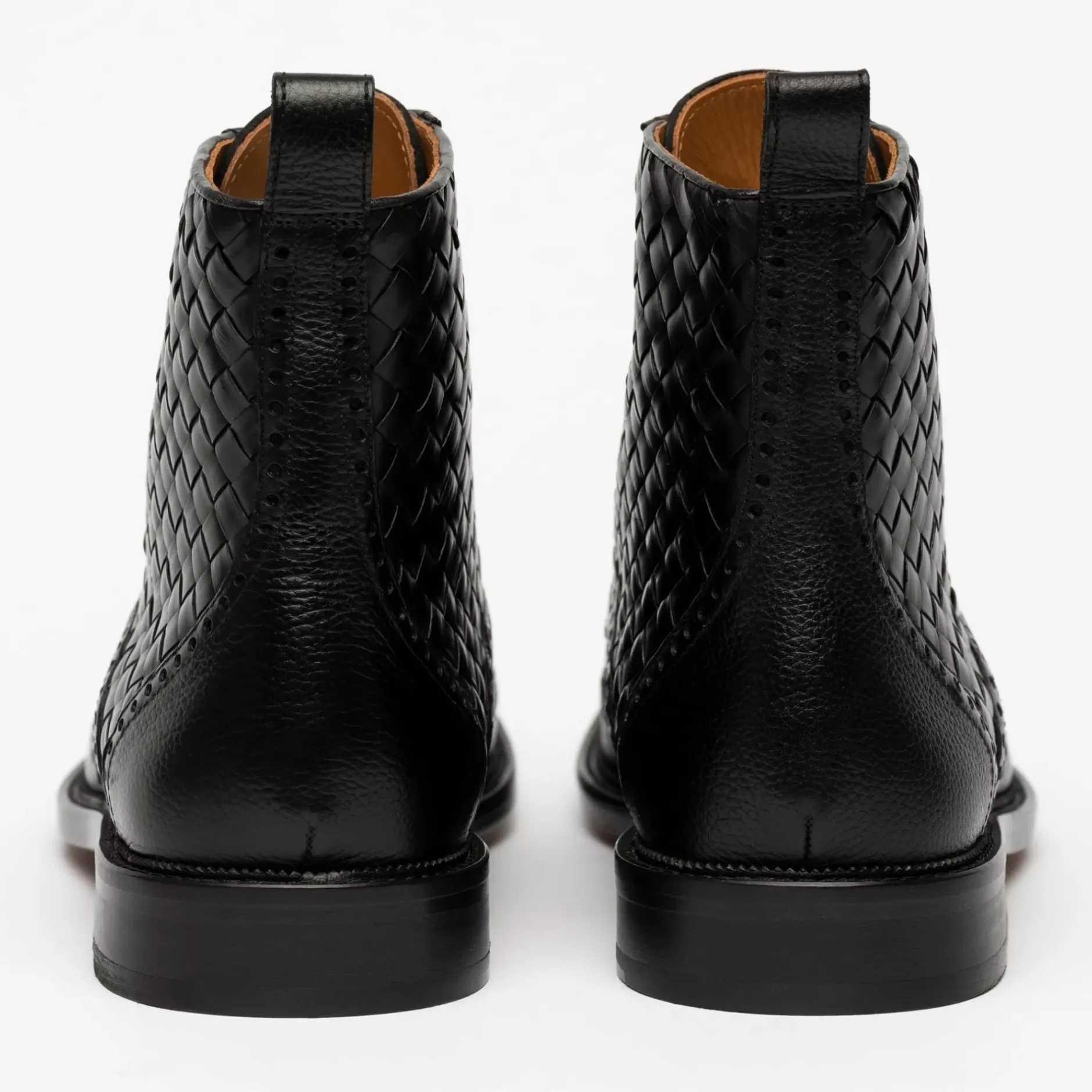 TAFT Boots>The Saint Boot In Black - Men'S Leather Dress Boot