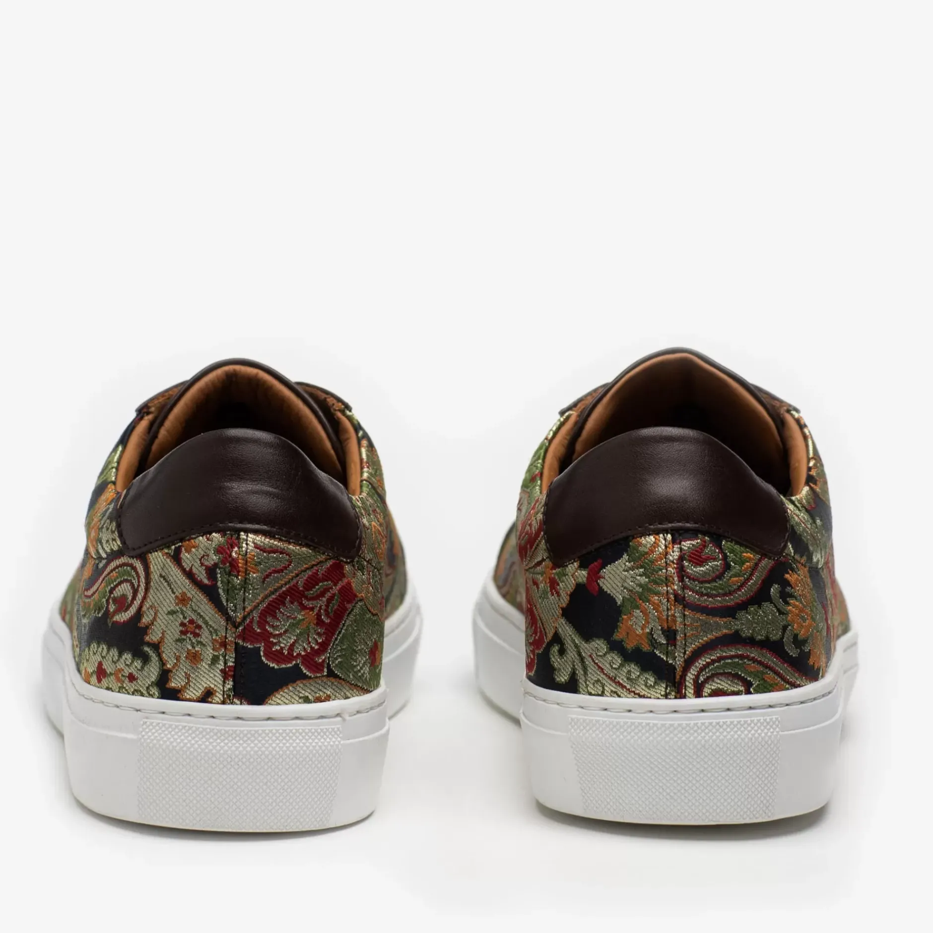 TAFT Sneakers>The Sneaker In Kashmir Multicolor Paisley Fabric |