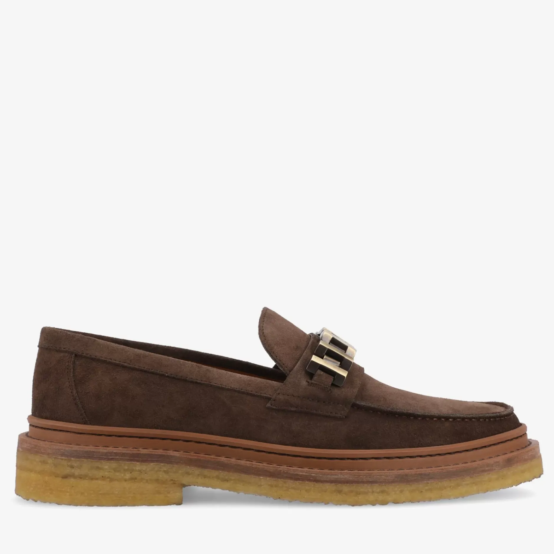 TAFT Loafers|Shoes>The Verona Loafer In Brown - Brown Suede Loafer |