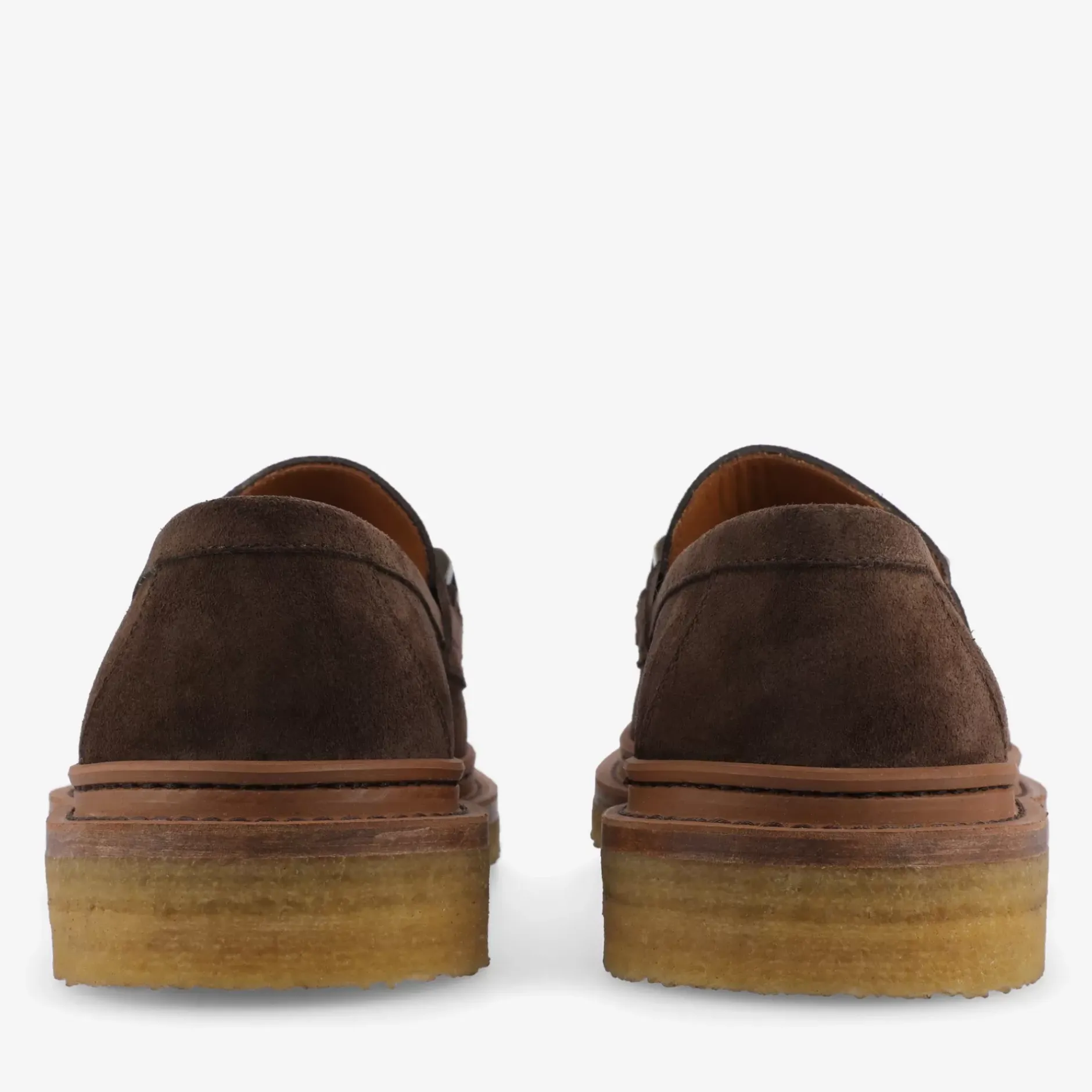 TAFT Loafers|Shoes>The Verona Loafer In Brown - Brown Suede Loafer |