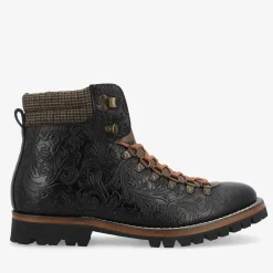 TAFT Boots>The Viking Boot In Black Floral |
