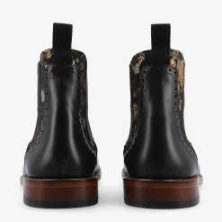 TAFT Chelsea Boots|Boots>Valencia Black Leather Mens Chelsea Boots - Eden Noir |
